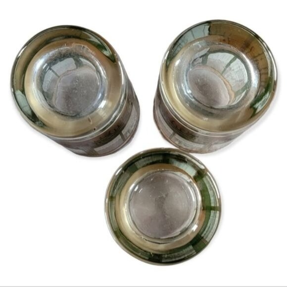 VINTAGE Cafe Josef French Waiter Bar Glasses Collins Style Set of 3 - Picture 3 of 5